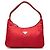 Re-Edition Prada Mini Tessuto Re Edition 2000 Schultertasche Rot