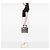 Céline Bolso de mano Celine Silver Macadam PVC Plata - vista 8
