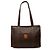 Céline Bolso Tote Celine Brown Macadam Coated Canvas Castaño Marrón oscuro