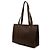 Céline Bolso Tote Celine Brown Macadam Coated Canvas Castaño Marrón oscuro - vista 2