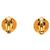 Orecchini a clip Chanel Gold CC placcati in oro D'oro - vista 2
