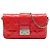 Autre Marque Dior Red Patent Cannage New Lock Pouch Crossbody Rosso