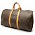 Louis Vuitton Brown Monogram Keepall 55 Marrom - vista 2