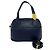 Dior Blue Leather Top Handle Bag Navy blue