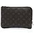 Louis Vuitton Brown Monogram Etui Voyageur PM Castaño