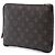 Louis Vuitton Brown Monogram Etui Voyageur PM Castaño - vista 2
