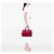 Bolso Tote Convertible Prada Red Vitello Daino con Cierre Roja - vista 6