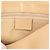 Borsa a tracolla con catena Gucci in vitello beige - vista 5