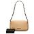 Borsa a tracolla con catena Gucci in vitello beige - vista 7