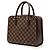 Louis Vuitton Brown Damier Ebene Triana Braun - Ansicht 2