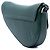 Autre Marque Borsa a tracolla Saddle Dior in pelle di vitello liscia goffrata verde con trifoglio Verde scuro - vista 2