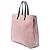 Borsa Tote Gucci in nylon GG rosa - vista 2