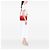 Louis Vuitton Red Monogram Empreinte Speedy Bandouliere 25 Roja - vista 6