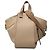 LOEWE Hammock Satchel aus körnigem Kalbsleder Beige Medium