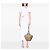 LOEWE Hammock Satchel aus körnigem Kalbsleder Beige Medium - Ansicht 6