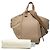 LOEWE Hammock Satchel aus körnigem Kalbsleder Beige Medium - Ansicht 7