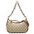 Borsa a tracolla Gucci Beige Small GG Supreme Emblem