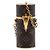 Custodia per rossetto Louis Vuitton Brown Monogram Marrone