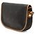 Borsa a tracolla Dior in tela rivestita honeycomb nera Nero - vista 2