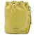 Pochette à cordon Prada en Tessuto jaune