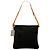 Céline Borsa a tracolla Celine Black C Macadam in camoscio con doppia zip Nero