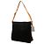 Céline Borsa a tracolla Celine Black C Macadam in camoscio con doppia zip Nero - vista 2
