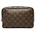 Louis Vuitton Brown Monogram Trousse Toilette 23 Castaño