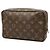 Louis Vuitton Brown Monogram Trousse Toilette 23 Castaño - vista 2
