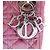 Autre Marque Dior Pink Mini Iridescent Lambskin Cannage Lady Dior - view 5