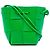 Bottega Veneta Borsa Secchiello Mini Nappa Maxi Intrecciato Cassette Verde D'oro