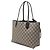 Gucci Beige Small GG Supreme Wendbare Tote Bag - Ansicht 2