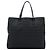 Fendi Shopper aus schwarzem Zucchino-Canvas