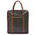 Goyard Black Goyardine Bourgogne Negro
