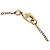 Collana Chanel Gold CC Placcata Oro con Pendente Rotondo Strass D'oro - vista 10