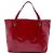 Gucci Nice Tote aus rotem Microguccissima Lackleder