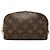 Necessaire Louis Vuitton Brown Monogram PM Marrom