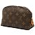Necessaire Louis Vuitton Brown Monogram PM Marrom - vista 2
