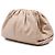 Bottega Veneta The Pouch in lambskin marrone Beige - vista 2