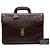 Borsetta Chanel in pelle d'agnello matelassé marrone Marrone scuro - vista 7