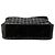 Chanel Black CC Tweed Top Handle Flap Noir - vue 3
