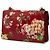 Borsa a tracolla Gucci Dionysus Blooms in pelle di vitello rossa Medium Rosso - vista 2