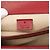 Borsa a tracolla Gucci Dionysus Blooms in pelle di vitello rossa Medium Rosso - vista 5