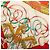 Hermès Red Luna Park Silk Scarf 90 - view 8