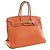 Hermès Orange Clemence Birkin Retourne 35 Naranja - vista 15