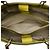 Borsa Gucci Yellow Medium Calfskin Bamboo Shopper Satchel Giallo - vista 4