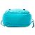 Borsa a tracolla Prada in Tessuto blu con rifiniture in Saffiano, zip e doppia fibbia Turchese - vista 3