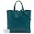 Bolso Tote Prada Blue Saffiano Soft Triple Pocket Azul - vista 7