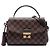 Louis Vuitton Brown Damier Ebene Croisette Marron