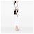 Prada Borsa Satchel Monochrome Piccola in Pelle Saffiano Nera Nero - vista 6