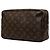 Louis Vuitton Brown Monogram Trousse Toilette 28 Castaño - vista 2